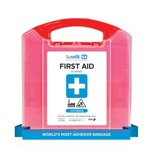 SUREFILL 50 ANSI 2021 A+ First Aid Kit - Retail Plastic Case - SF50ANR