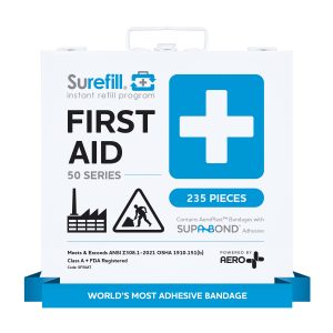 SUREFILL 50 ANSI 2021 A+ First Aid Kit - Metal Case - SF50AT