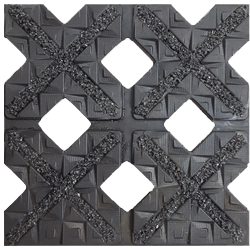 Ergo X-Treme with Grit-Safe Large Drain-Through 39"x114" Black - XT 0039RG