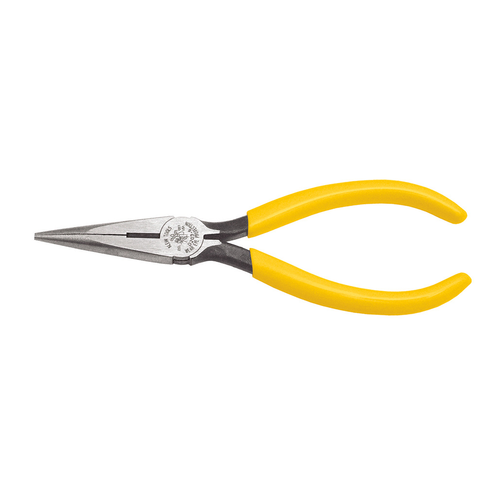 Pliers, Needle Nose Side-Cutters, 6-Inch - KLE D203-6