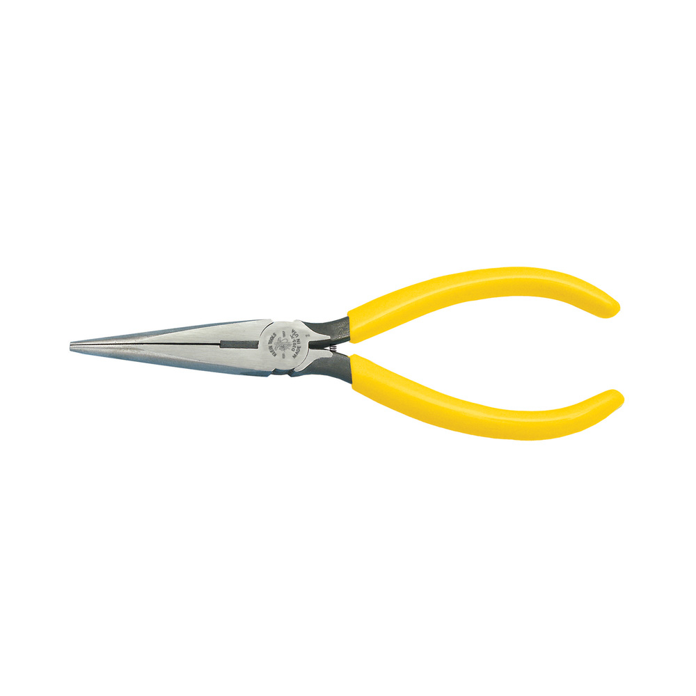 Pliers, Needle Nose Side-Cutters with Spring, 7-Inch - KLE D203-7C
