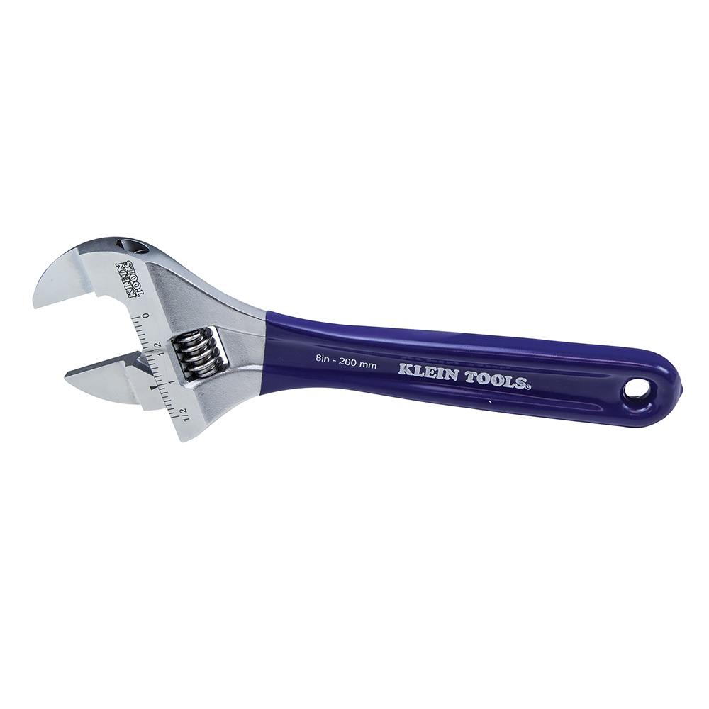 Slim-Jaw Adjustable Wrench, 8-Inch - KLE D86936