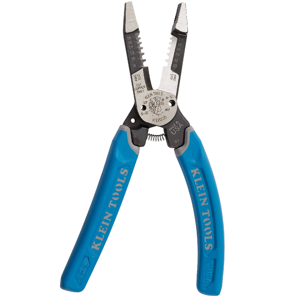 Klein-Kurve® Heavy-Duty Wire Stripper 8-20 AWG - KLE K12035