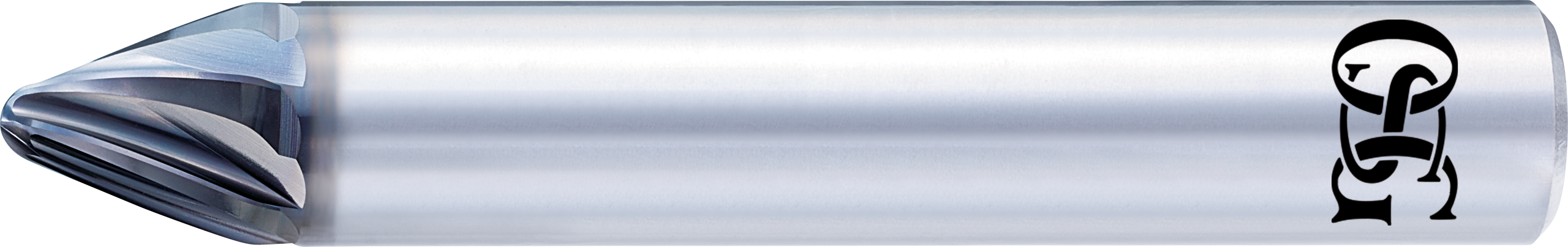 R0.5 X R150 X R5 X 20DEG 4FL EXOCARB VU-TBR BARREL SHAPED END MILL - 8549544