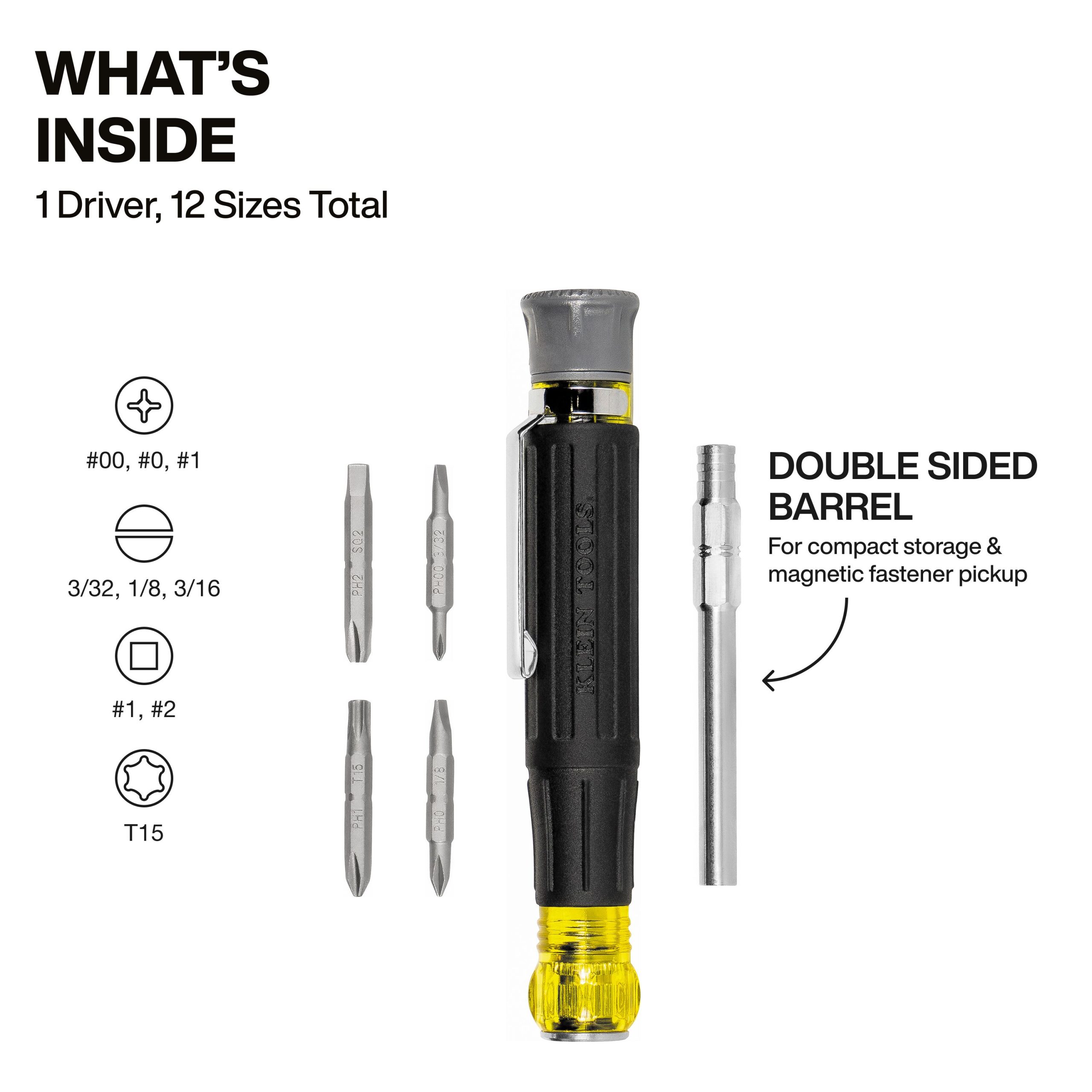 13-in-1 All-Purpose Pocket Precision Screwdriver - KLE 32600P - Image 2