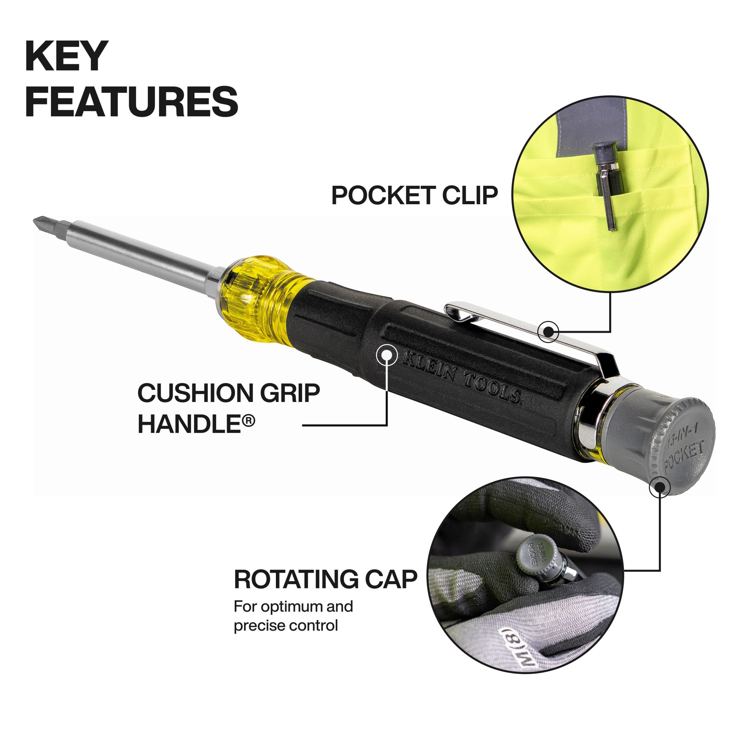 13-in-1 All-Purpose Pocket Precision Screwdriver - KLE 32600P - Image 3